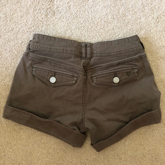 Olive Khaki Shorts - Picture 3 of 3